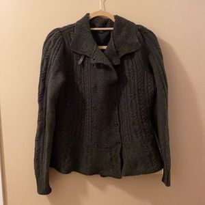 Rugby Ralph Lauren sweater jacket loden green